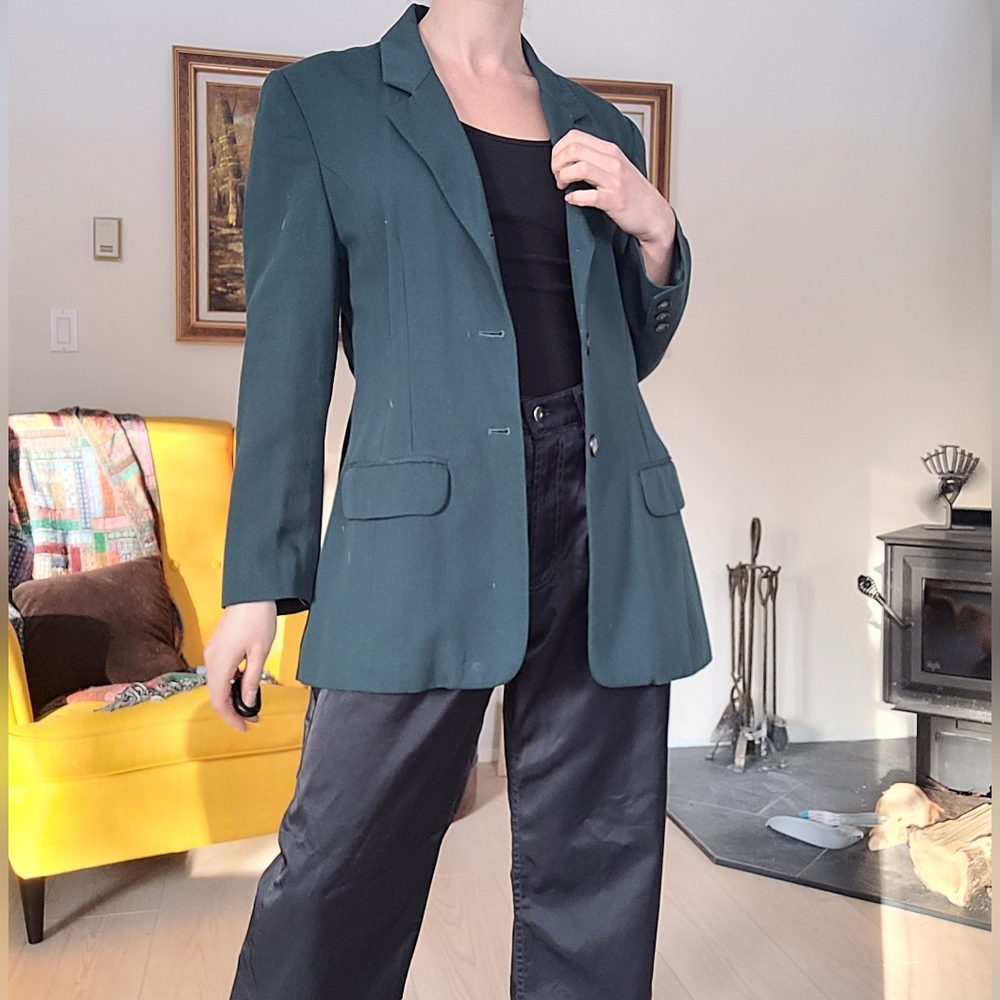 Vintage Green Blazer